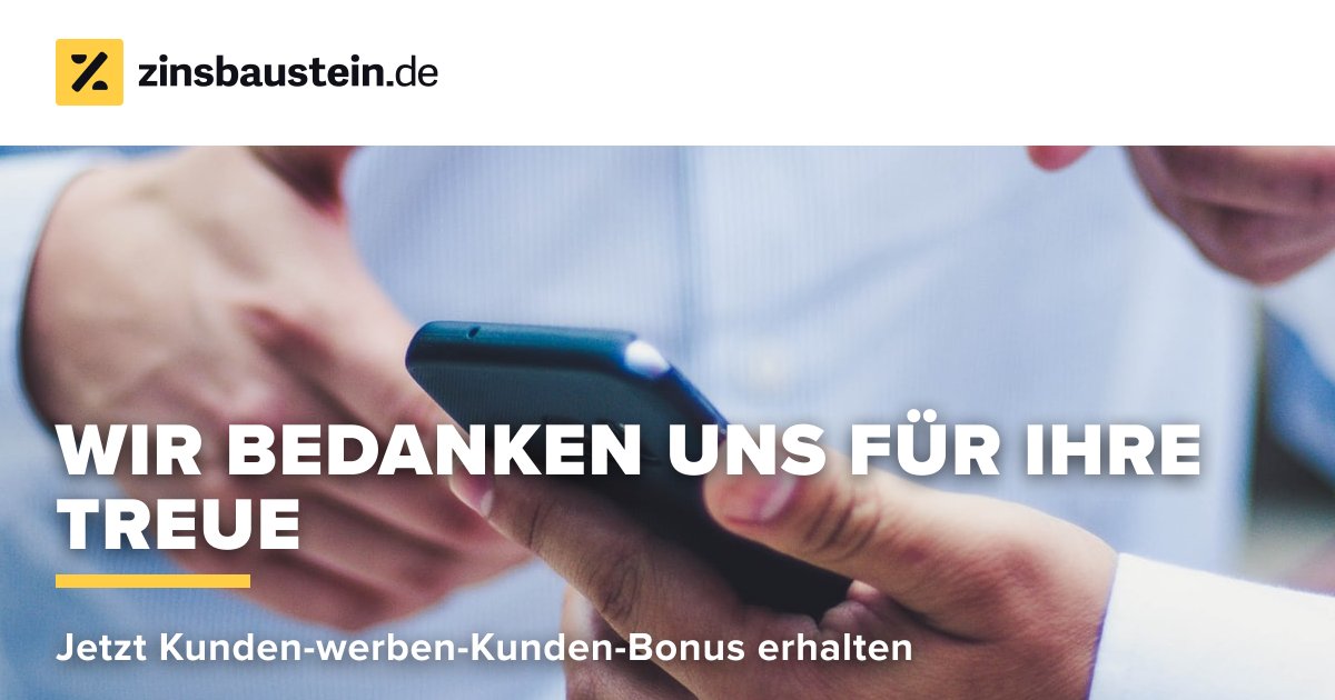 Wir machen die Weiterempfehlung für unsere Kund*innen jetzt noch einfacher: mit persönlichen Weiterempfehlungslinks.
Das Beste daran? Sie und Ihre Geworbenen erhalten einen Bonus von bis zu 500 € für Ihr nächstes Investment. 

#investment #fintech #crowdinvesting #investition