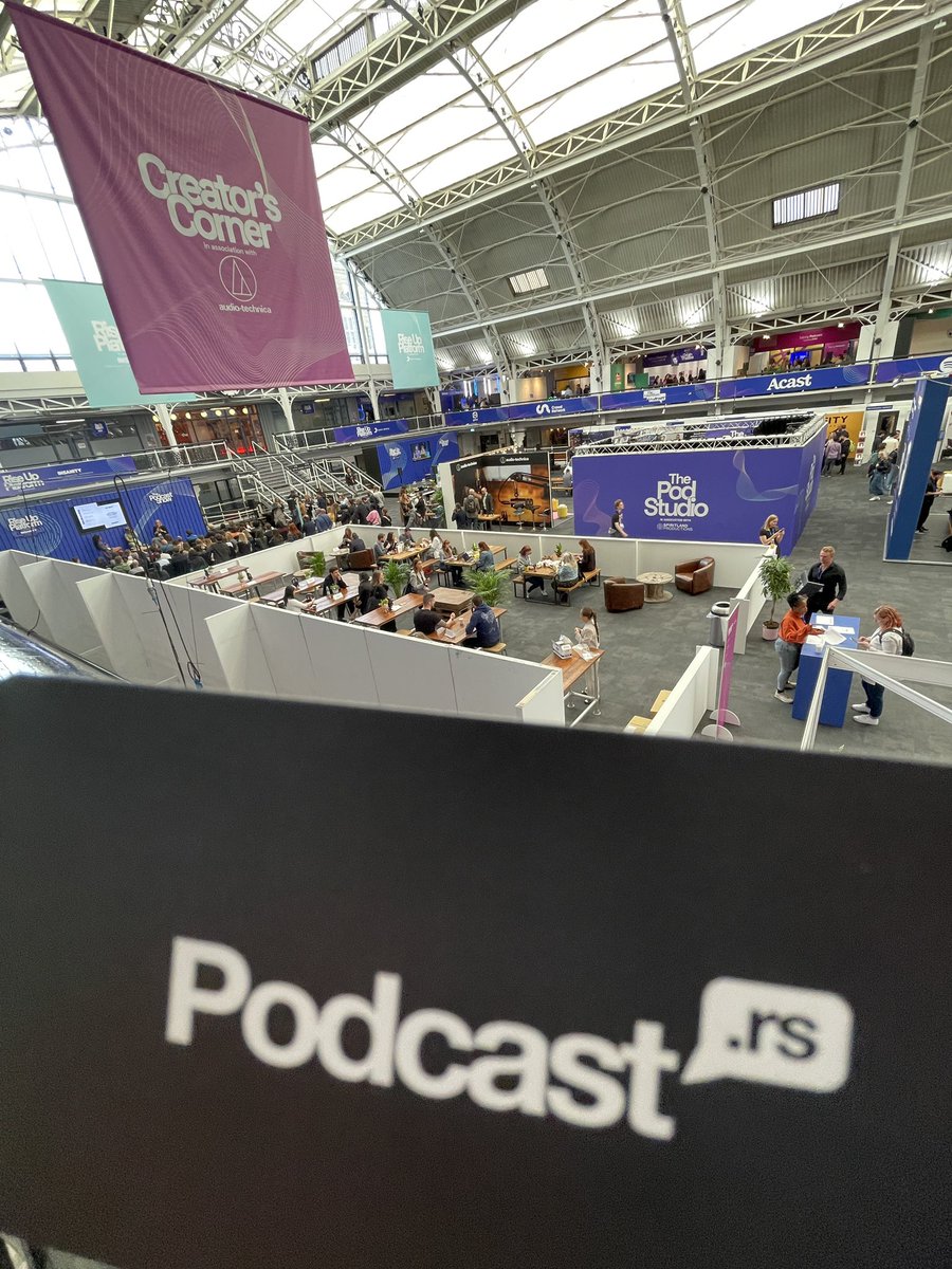 Učimo o podkastima i pravimo nova partnerstva na #ThePodcastShowLondon

#podcasts #podkasti #podcastrs
