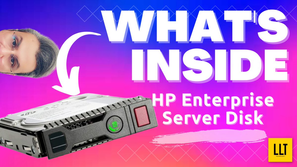 omidnamitabar's tweet photo. What is inside an enterprise hard disk ? "HP 300GB 10K SFF" #hpe #storage https://t.co/hf55jhvGVB via @YouTube https://t.co/8Kbsu3nDOq