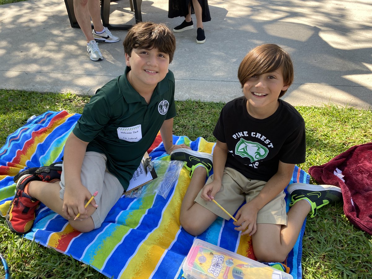 PC_Purpose's tweet photo. Third graders on both campuses spent the year as PenPals ending the project with an in-person day of fun! The students even spent time continuing their writing together to create heartfelt cards for the @JDCHospital & @Crds4HosptlKids Organization! #PCService #PCGrade3 https://t.co/V27Z2WFmev
