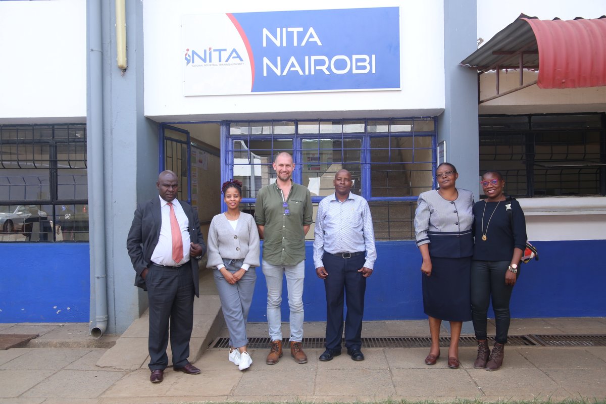 nita_kenya's tweet image. 1/@nita_kenya is honoured to have hosted partners from the Danish Govt. who visited the Authority&apos;s NITA Nairobi Centre to advance partnership talks focused on the planned training of construction workers from September 2022. #partnerships4prosperity #competencydevelopment #skill