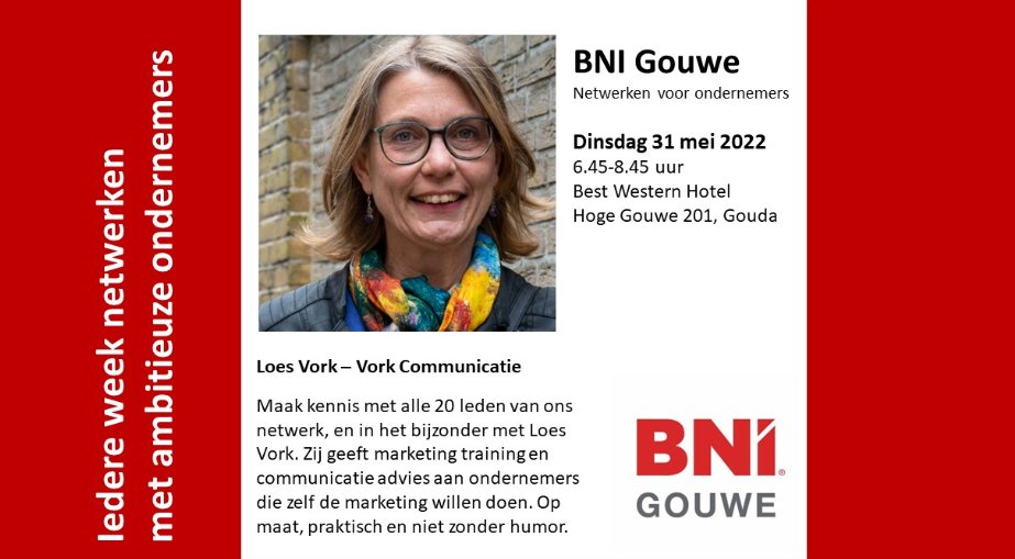 Tijdens deze presentatie vertelt Loes Vork haar persoonlijke verhaal over de start van haar communicatiebedrijf en de uitdagingen die ze onderweg ontmoette. Ze eindigt met een preview van het boek 'Denk je dat je mij kunt helpen?' dat in september verschijnt.
#netwerken #gouda