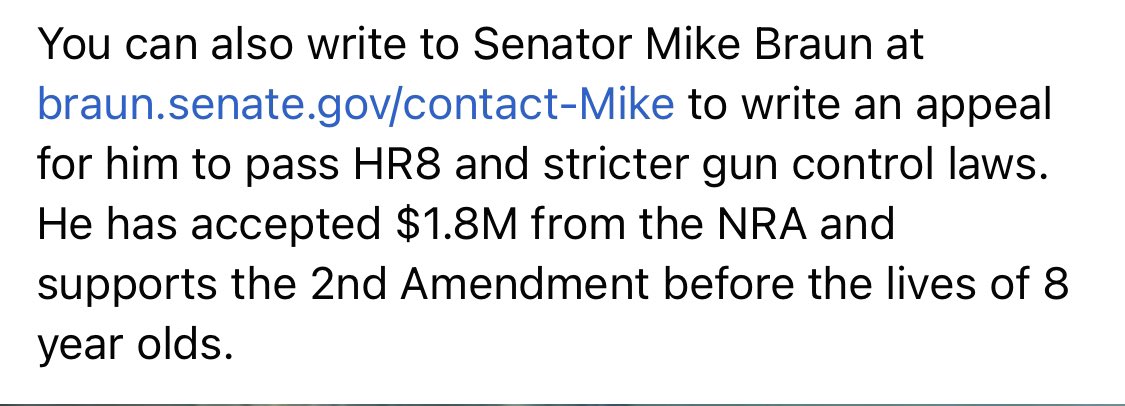 For those wanting to take action - contacting my senators took 5 minutes today.