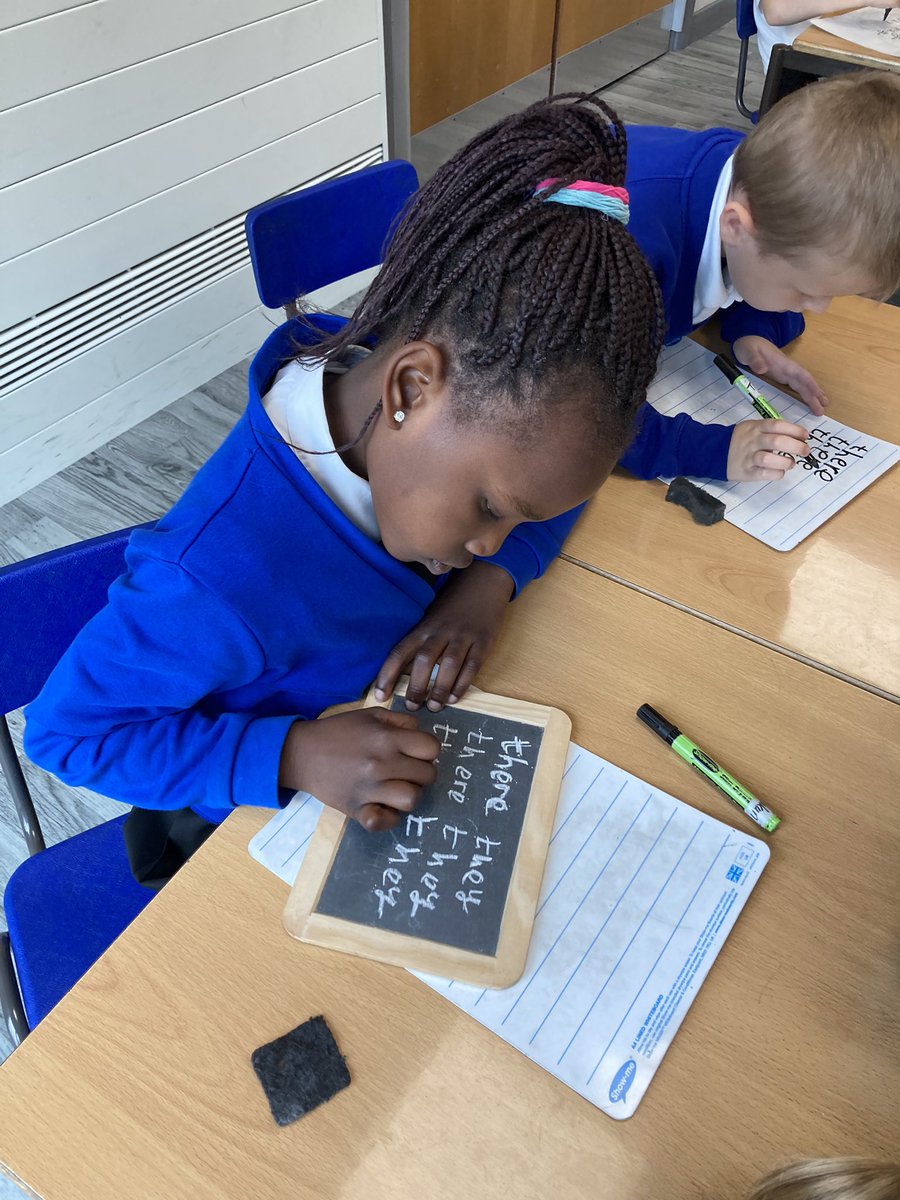 DeltaCravenY2's tweet photo. We had a lovely experience using some of the Victorian school tools this afternoon, including chalk and slate! We all agreed that school in the Victorian era seemed a lot less fun and fair than now! @DeltaCraven https://t.co/4wLR8uaSyh