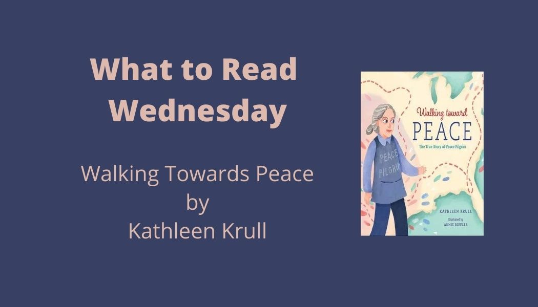LRC_HCDSB's tweet photo. What to read Wed - Walking Toward Peace: The True Story of Peace Pilgrim by Kathleen Krull tells the story of a woman who walked the world for 28 years to spread a message of peace. Find this inspiring book available at the LRC, your school library and Sora. @hcdsb #LRCCheckItOut https://t.co/AxTsyiyflD