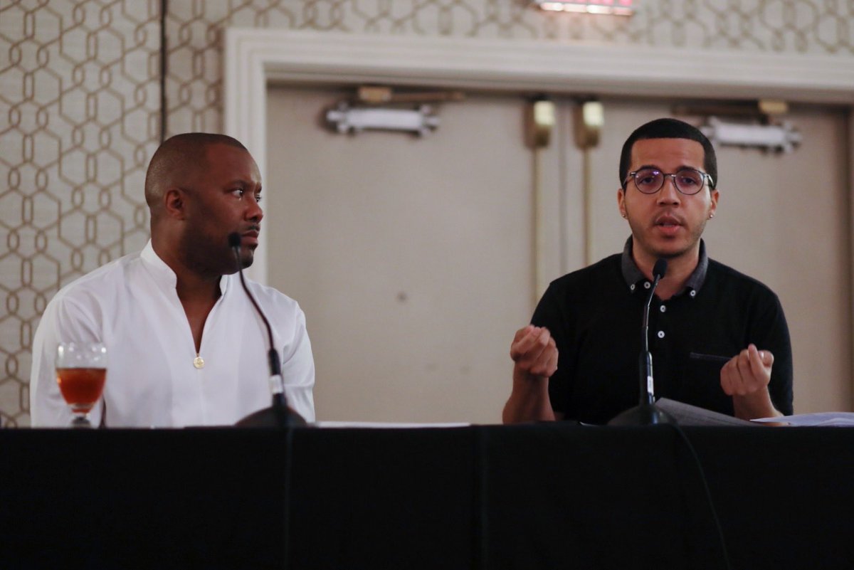 .⁦@DrJeffrey2U⁩ and Dr. Terrance Wooten ⁦<a href="/ucsantabarbara/">UC Santa Barbara</a>⁩ talk #gender, sexuality, and Black masculinity at #2022ScholarsNetwork #SNBM22