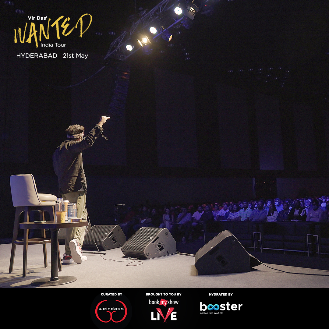 Thank you #HYDERABAD for coming out and watching the #WantedTour. Third leg kicks off this weekend.