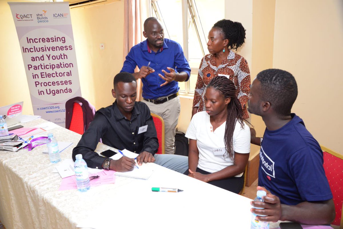 Successfully completed a 2 day training organized by <a href="/coact1325/">Coalition for Action on 1325</a> to increase knowledge and skills of youth led CBOs in organizational planning, management and fundraising. <a href="/whatthewomensay/">ICAN (International Civil Society Action Network)</a> <a href="/RobinahR/">Robinah</a> <a href="/AlbertMwesigwa1/">Albert Mwesigwa</a> <a href="/Chrishear1/">#leavingnoonebehind🇺🇬</a> 
@Patrick_Nuwe  <a href="/GorettKomurembe/">Gorett Komurembe - #WithHer</a>  <a href="/IvanMwbmbz/">Ivan Mwebembezi</a>