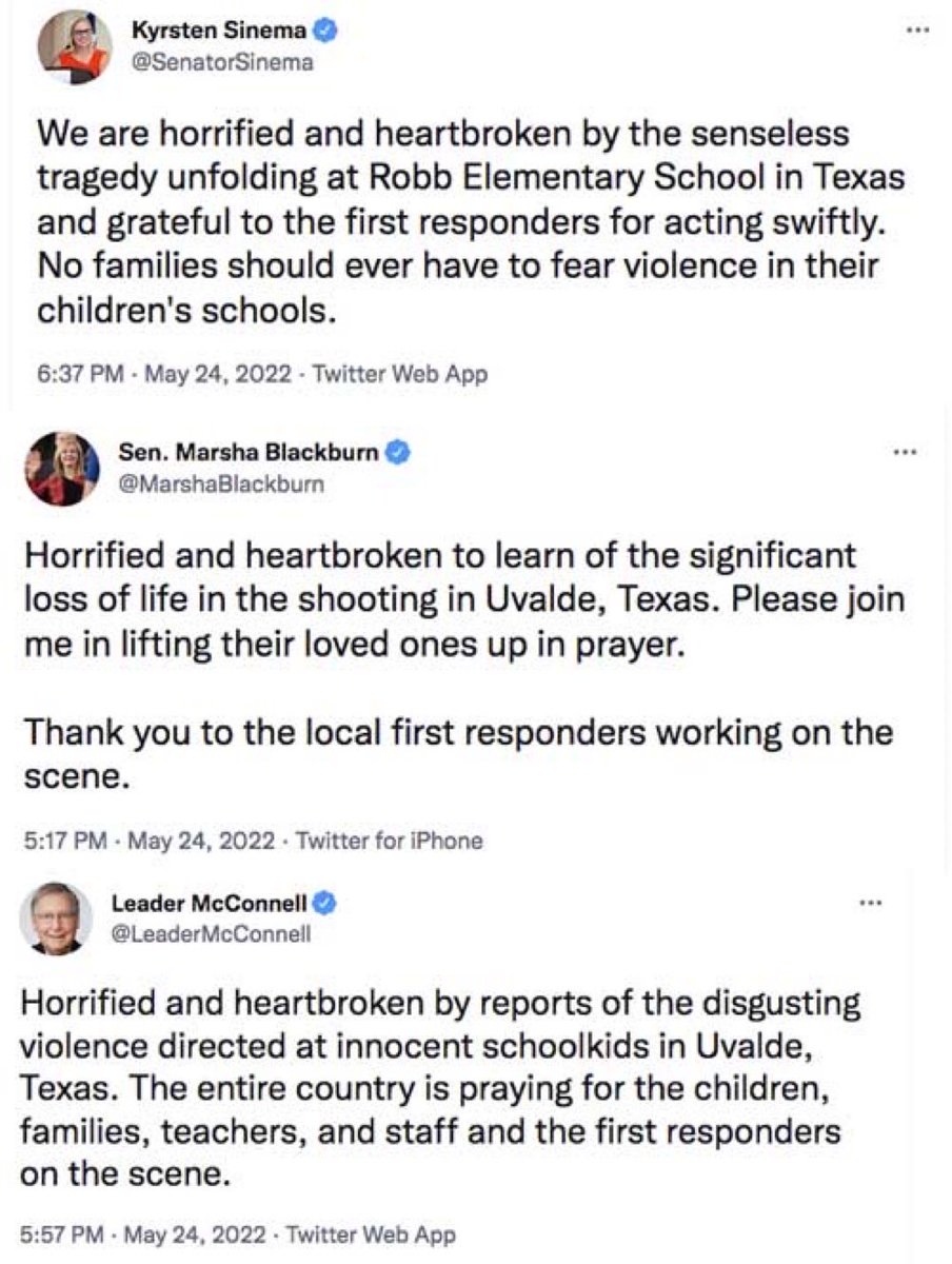 This is what a distributed pre-approved PR package looks like. Stock phrases…three points to cover. Demonstrates at the very least that these three people couldn’t be bothered to read the memo and then think of something personal and original to say. Too busy.