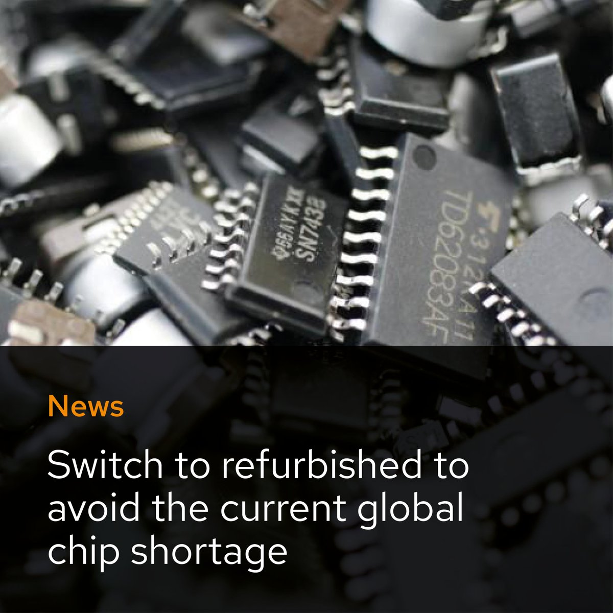 With the supply of chips unable to meet demand, switching to refurbished IT is the way forward. Find out more in our recent article: 
bit.ly/3sTAGjG

#refurbishedIT #refurbishedmac #refurbishedpc