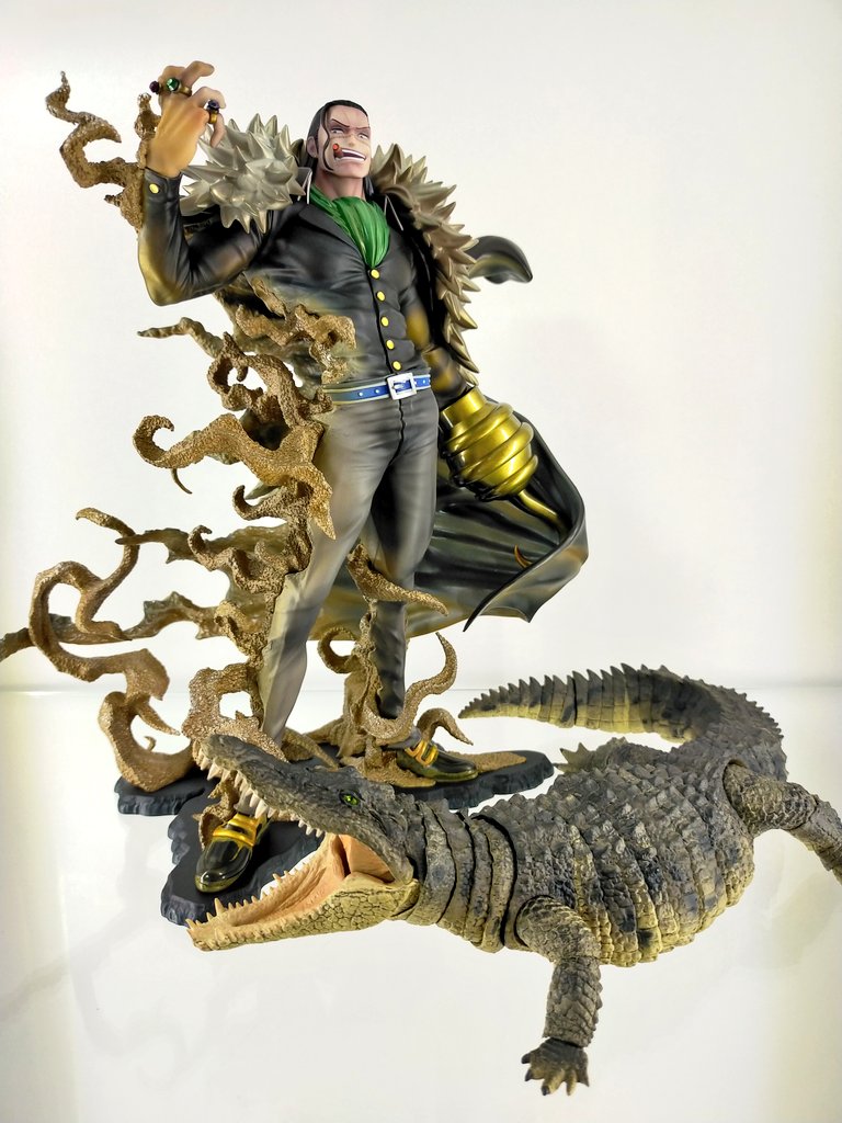 ワニ × ワニ #ワンピース #クロコダイル #いきもの大図鑑 #ナイルワニ