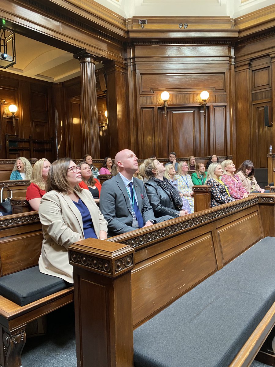 Congratulations to Glasgow’s Into Headship cohort 6 celebration - love the courtroom setting.