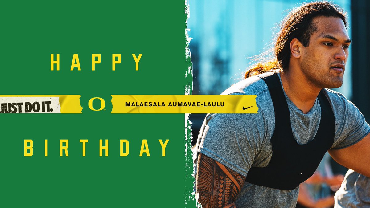 Wishing @SalaDaBeast a happy birthday! #GoDucks