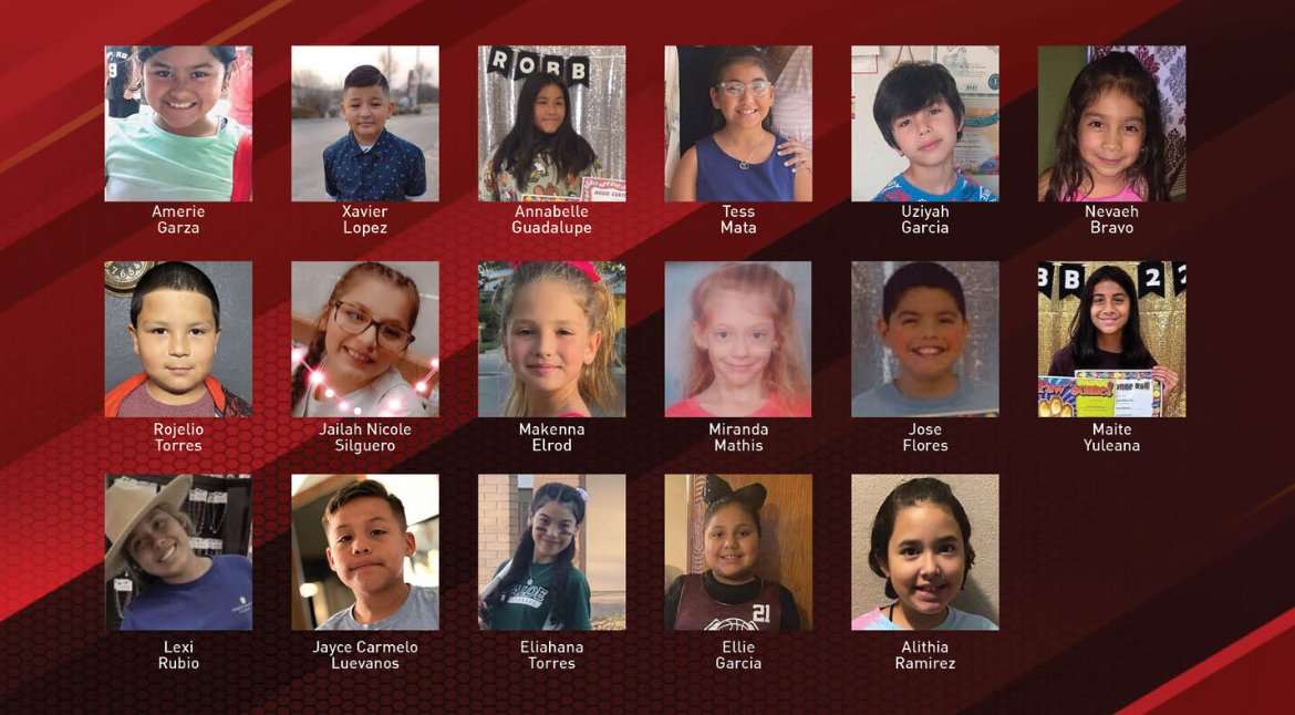 7NewsDC's tweet photo. SO SAD 😢😢 These are 17 of the 19 children identified by loved ones from Tuesday's tragic school shooting in Uvalde, Texas. 

Latest -->
https://t.co/tO7V0IxRgi https://t.co/MnxG8ikuqh
