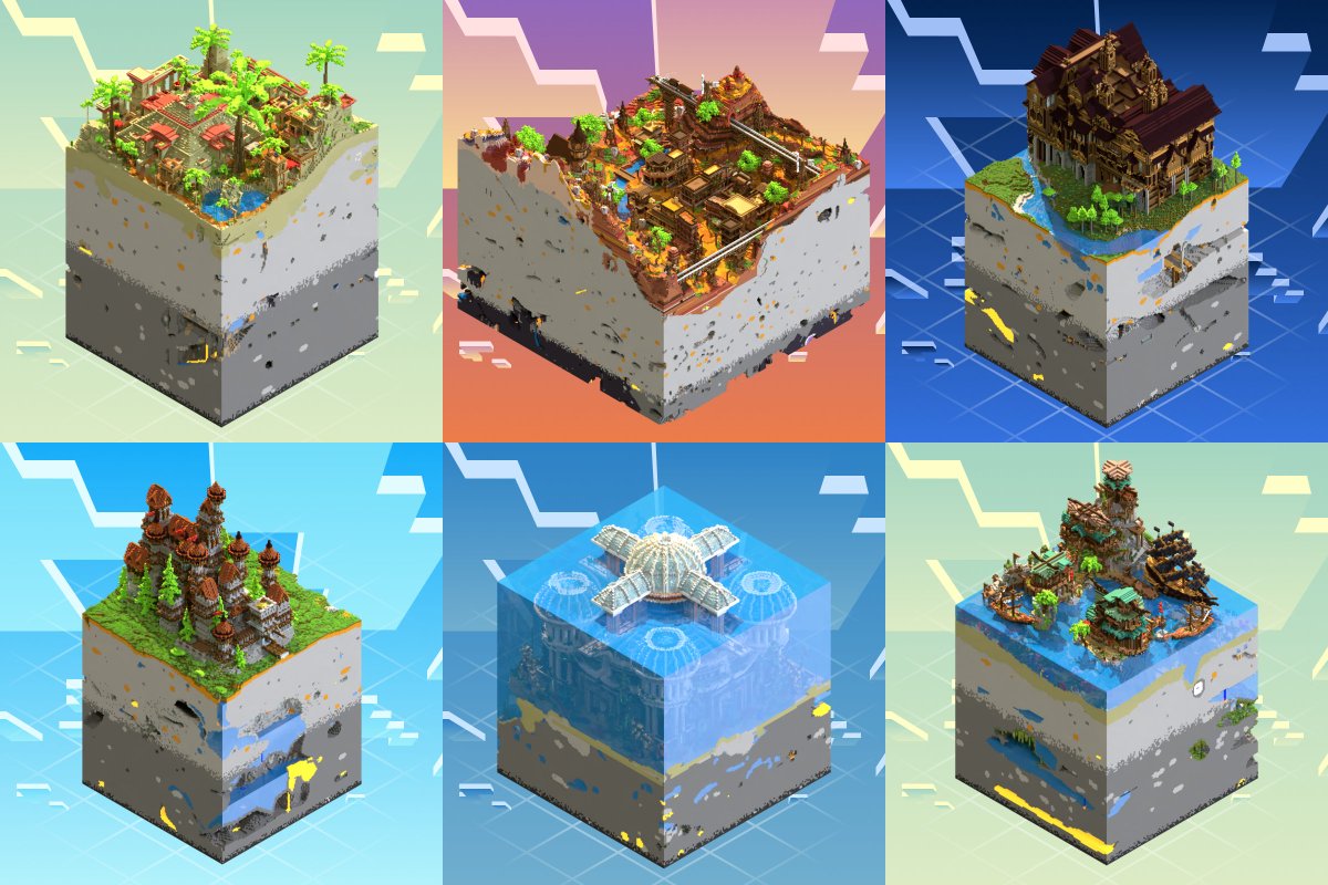 Whether you feel like living in an underwater city or in an Egyptian pyramid; Chunk has it all! Endless possibilities ✨

Which Legendary Structure would you want to live in?🤔