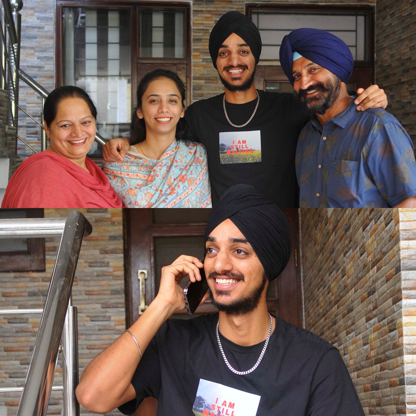 ESPNcricinfo on Twitter: "A proud family after Arshdeep Singh received his first senior India call-up 💙 https://t.co/TZHvm5L4Kd" / Twitter