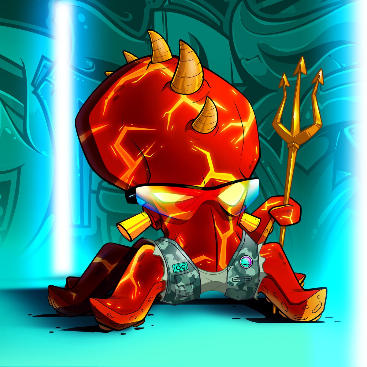 Ever encountered volcanic speed? Join this volcanic octopod really fast to get a WL 🔥

Rules 

FL, TAG, RT