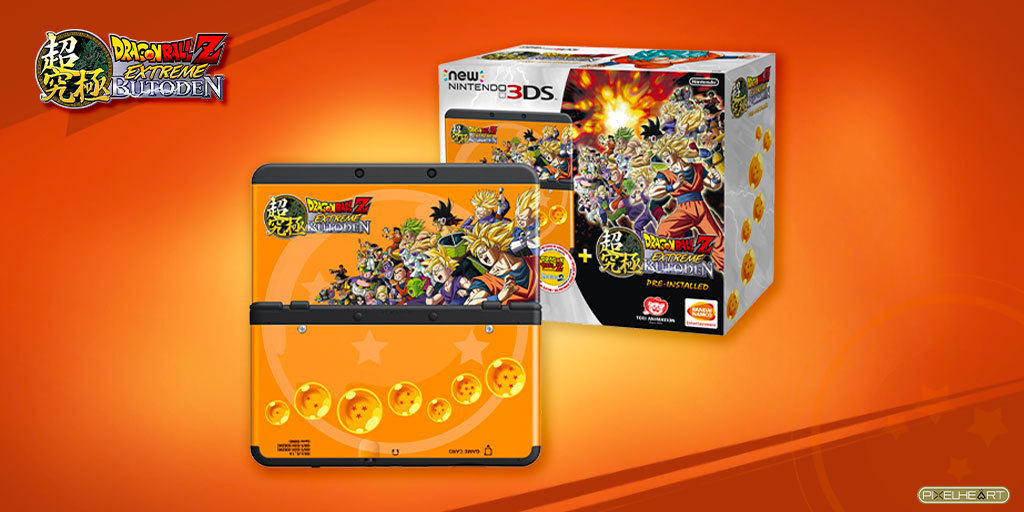 Pixelheart 𝐃𝐫𝐚𝐠𝐨𝐧 𝐁𝐚𝐥𝐥 𝐙 We Are Very Pleased To Offer On Our Website The New3ds With The Dbz Shell And Extremebutoden Is Already Installed Order It Now Here