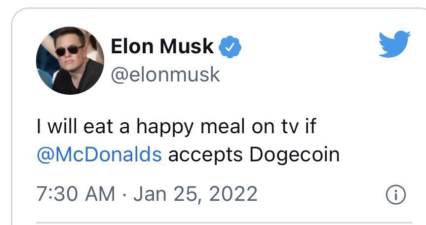 RETWEET if you want <a href="/McDonalds/">McDonald's</a> to accept $DOGE 🚀