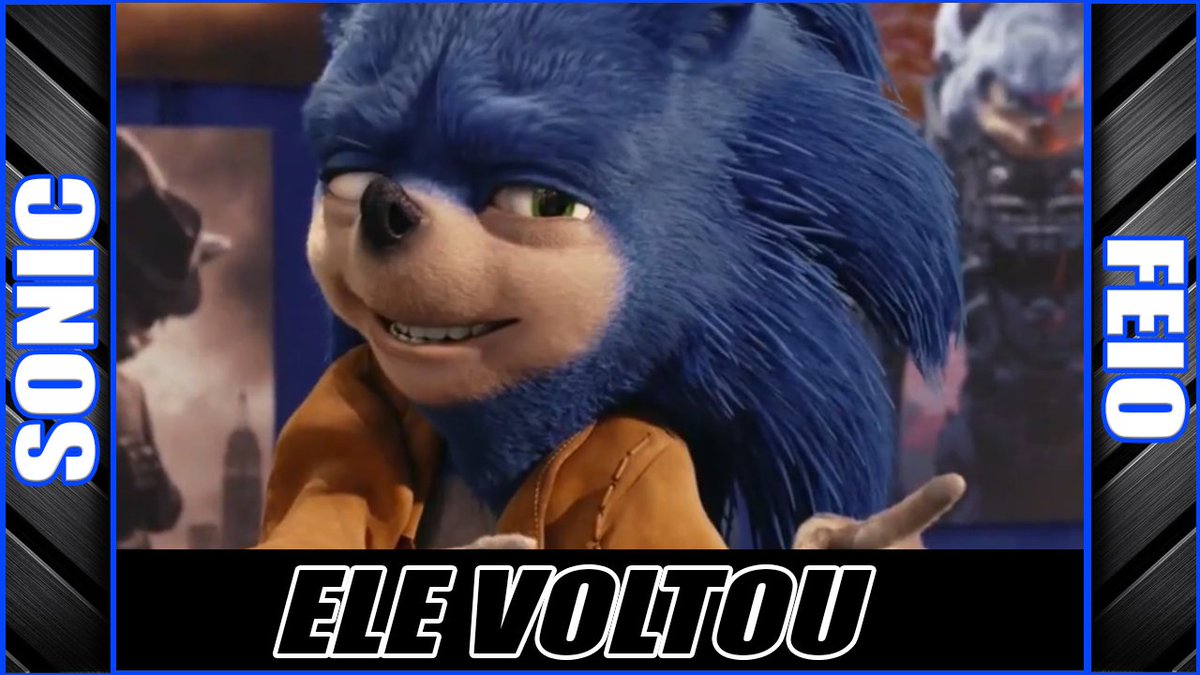 Luciano Lutch on X: O Sonic Feio voltou kkkk. Olha que coisa.    / X