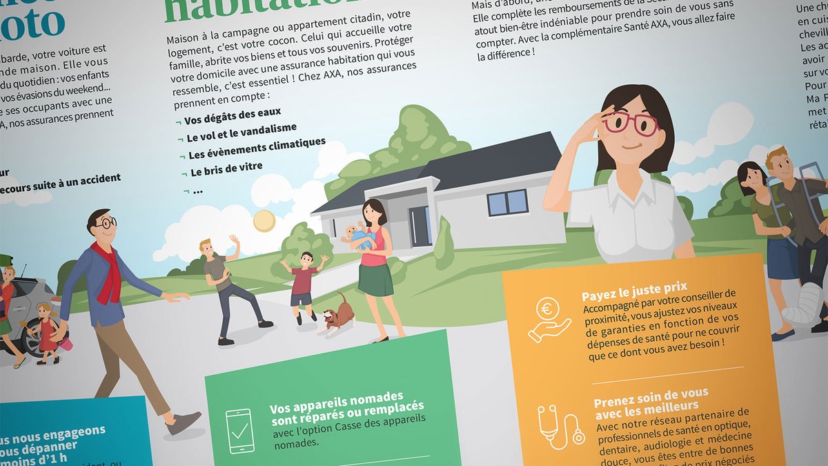 Le projet du jour :
Réalisation de plaquettes commerciales AXA Ichters Hasenfratz Mesnager à destination des particuliers et des entreprises.
facebook.com/axaassurancesi…