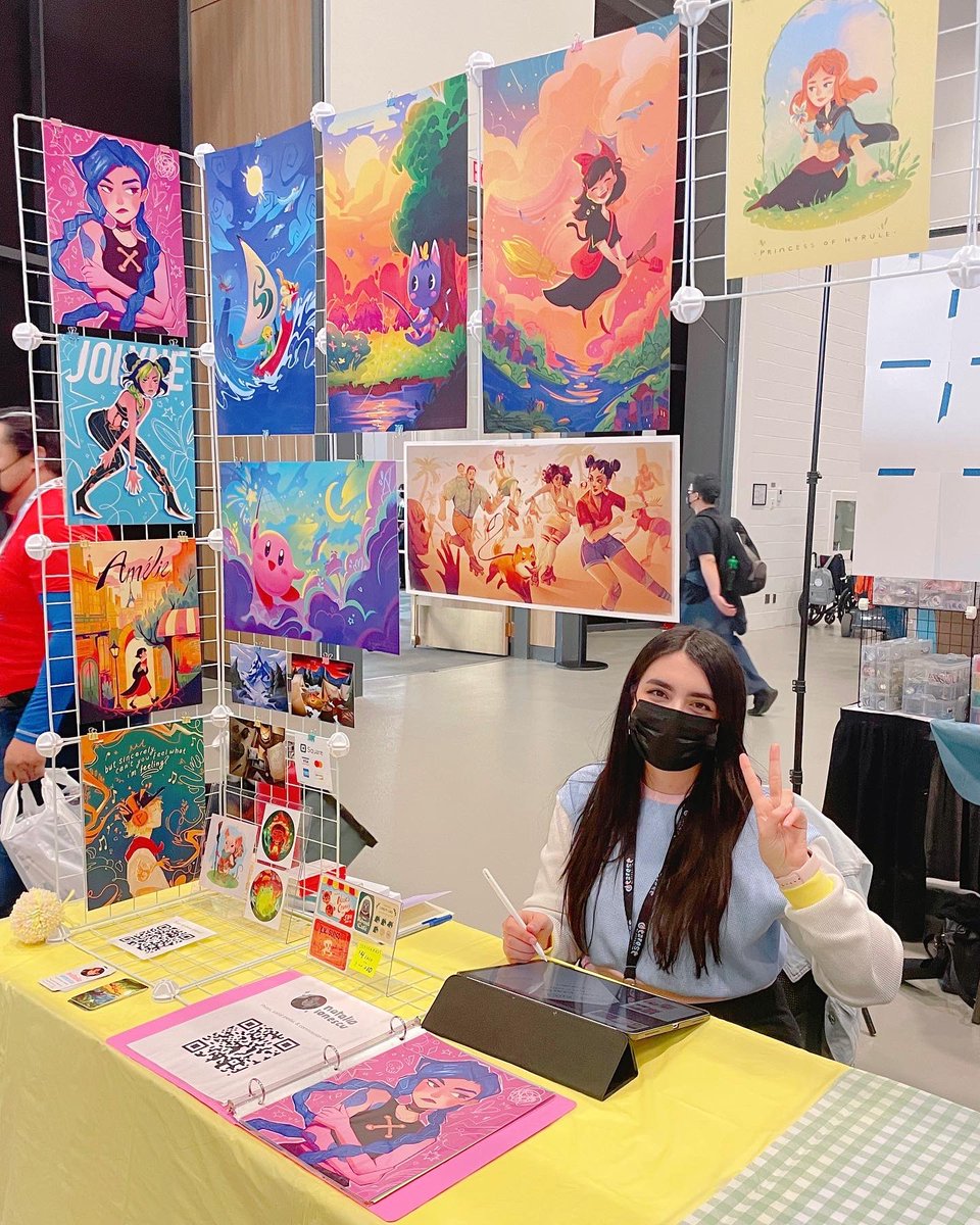 designedbynat's tweet photo. Sold at my first convention last weekend! I had so much fun, thank you @Otafest for an incredible experience! 💖 https://t.co/VRX5RYgBVt