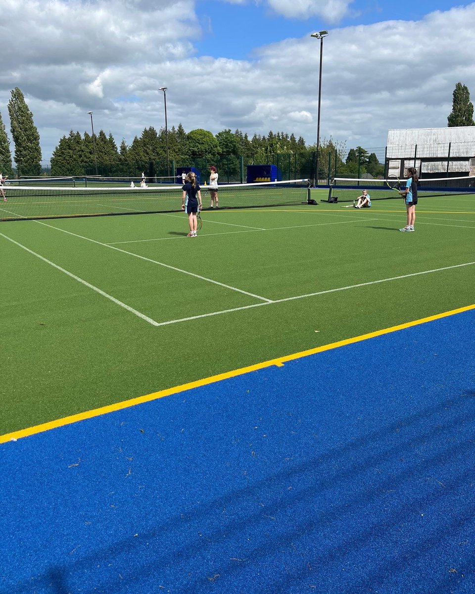Our U13 tennis team had a fantastic win against The Elms on Saturday with some brilliant individual performances 🎾 #goblue #msjgirlscan <a href="/SportMSJ/">MSJ Sport</a>