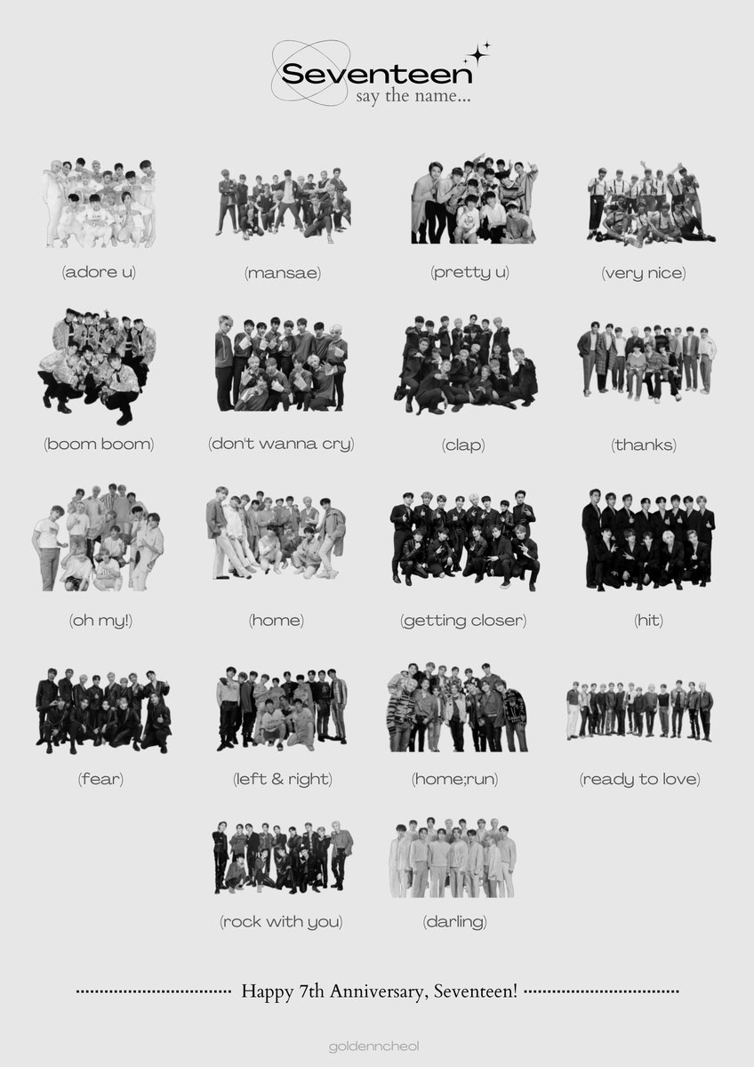 goldenncheol's tweet photo. #Seventeen: through the years

#세븐틴의7주년_앞으로도_꼬잉꼬잉 
#7GoingOn70WithSVT @pledis_17 https://t.co/zWpHCIC4Qm