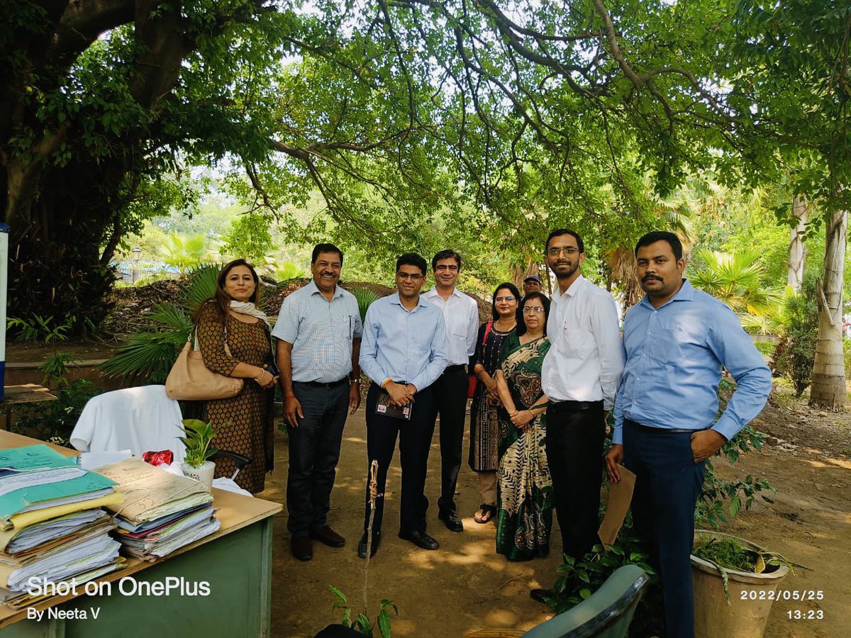 When you go to meet   director #education sir and find him sitting under the shade of a tree..

All work from a desk under a tree...
all files ... 
all meetings..
right in the shade!

You are filled with awe and inspiration!

Bow to your spirit sir! <a href="/gupta_iitdelhi/">Himanshu Gupta</a> 
<a href="/PbpandeyB/">B P Pandey</a>