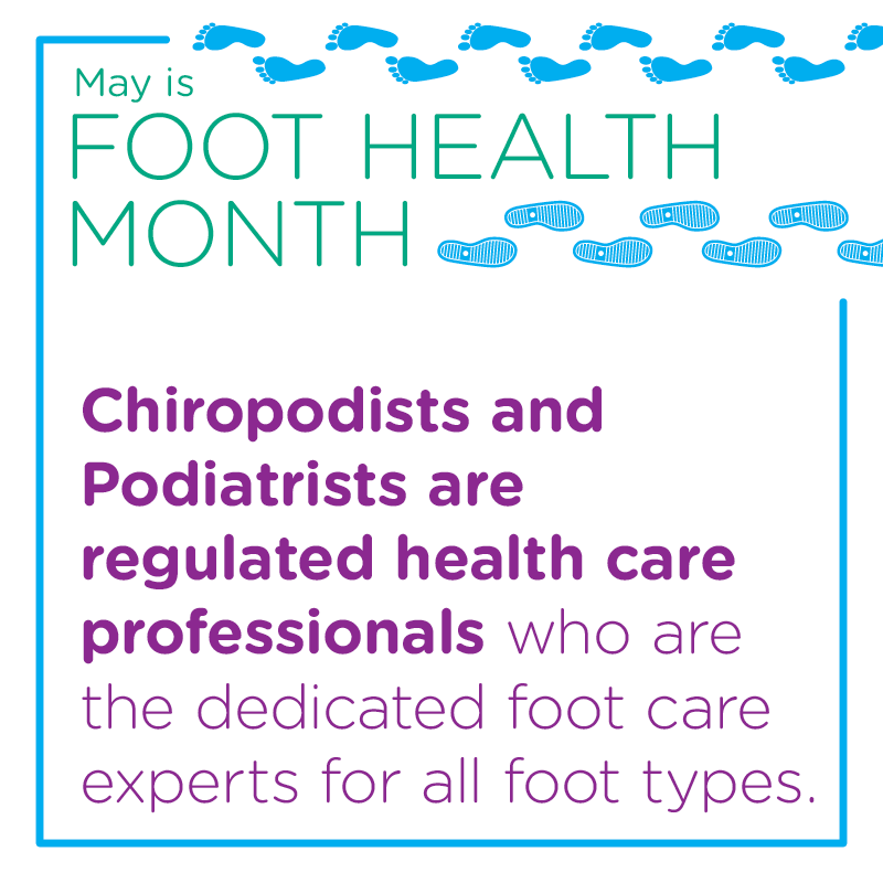 The Michener Institute of Education at UHN 在 Twitter "May is Foot