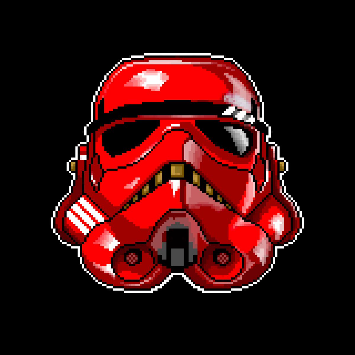 STARMASTERXX's tweet image. HIPHOP PIXEL TROOPER 🤸👾 
If you love breakdancing and are a fan of stormtroopers like me, then this pixel helmet is right for you. A symbol of freedom and courage in an 8-bit world! Enter the raffle and win! 
#STARMASTER #STARWARS #VRGO #NFT