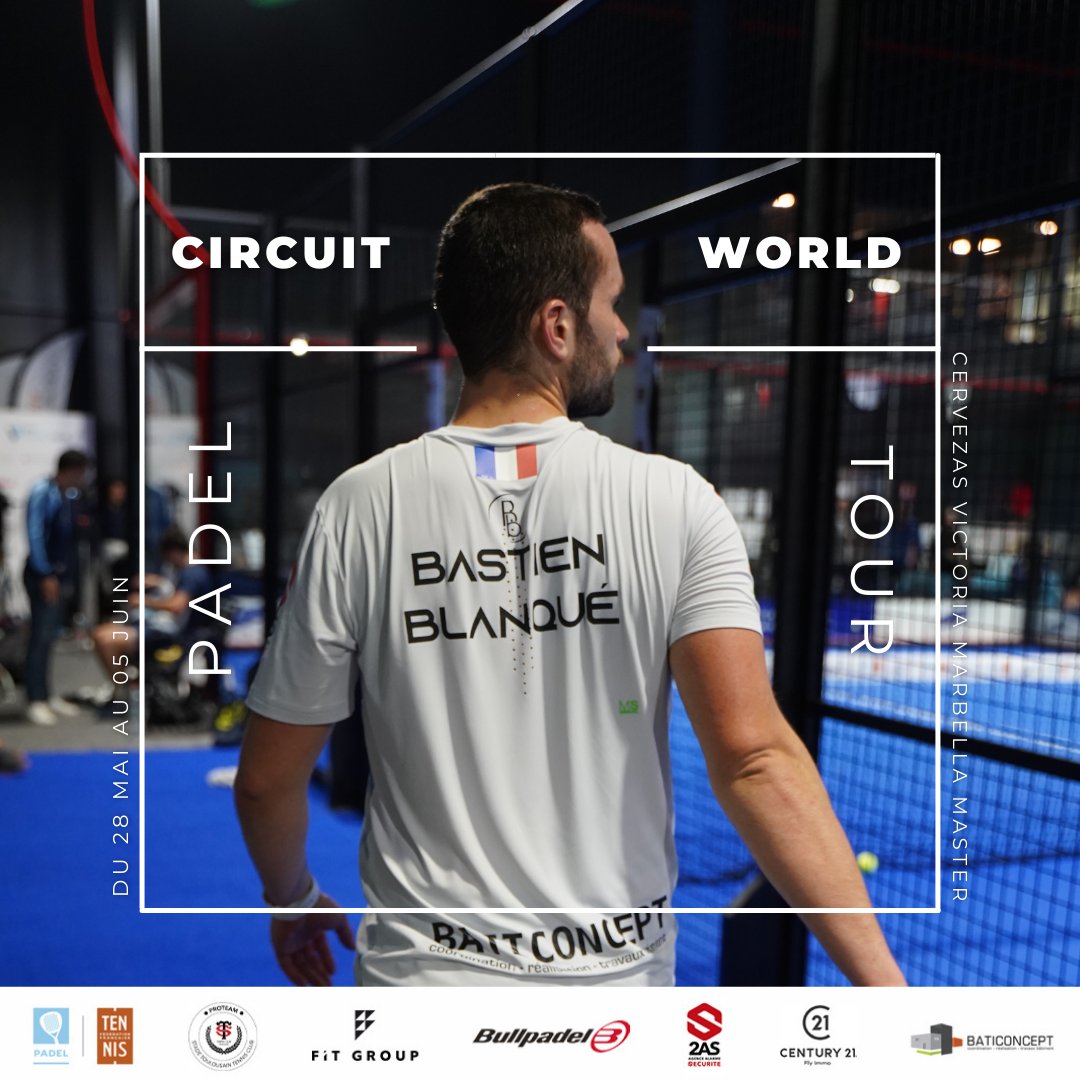 On s’accroche, on continue, on lâche rien ! 💪

Un moment que je n’ai pas joué en Espagne. Alors, maintenant cap sur Marbella pour une nouvelle manche <a href="/WorldPadelTour/">World Padel Tour</a> ! 🇪🇸

📆 28 mai au 5 juin
🤝 avec <a href="/JorgeSenio/">Jorge Señoran</a>
🏟 Marbella Arena, Marbella

📸 @agencefitgroup

#WorldPadelTour