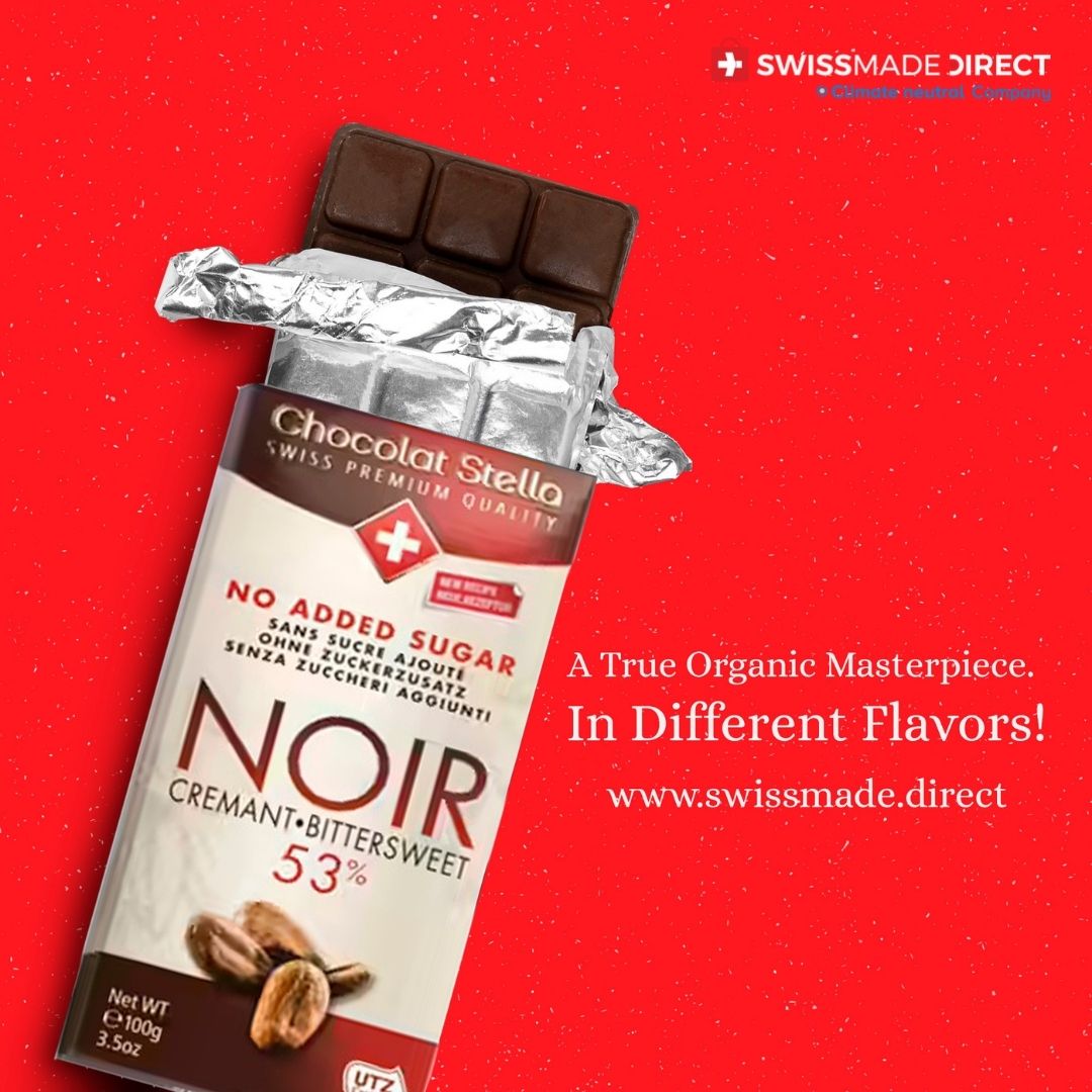 SwissMadeDirect's tweet photo. Looking for a #delicious and #healthy #chocolate bar? Look no further...
Choose between four different flavors:
π« 53% cocoa
π« 72% cocoa
π« 77% cocoa Ecuador
π« stevia
π Order online
π https://t.co/kHYfjBfIy4
#SwissMadeDirect #SwissMade #StellaBernrain #Stella https://t.co/irDK2gZT5b