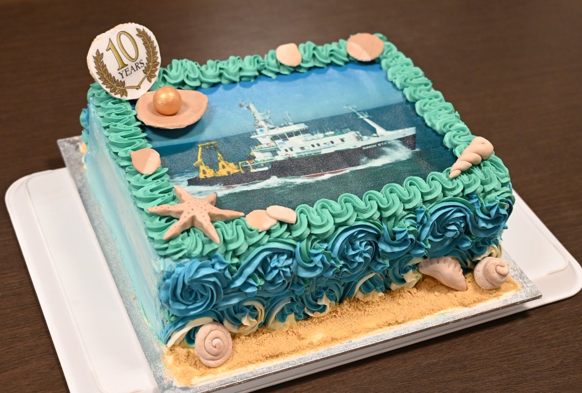 Flanders Marine Institute - VLIZ (@vliznews) on Twitter photo 🎂 Today the RV Simon Stevin celebrates its 10th birthday! 🎂 Thanks to all crew members, scientists and <a href="/agentschapMDK/">Agentschap voor Maritieme Dienstverlening en Kust</a> for this decade full of excellent marine research! We are looking forward to the next 10 years! 🥳 #VLOOT #RVSimonStevin #PortofOstend 🎂 Today the RV Simon Stevin celebrates its 10th birthday! 🎂 Thanks to all crew members, scientists and <a href="/agentschapMDK/">Agentschap voor Maritieme Dienstverlening en Kust</a> for this decade full of excellent marine research! We are looking forward to the next 10 years! 🥳 #VLOOT #RVSimonStevin #PortofOstend