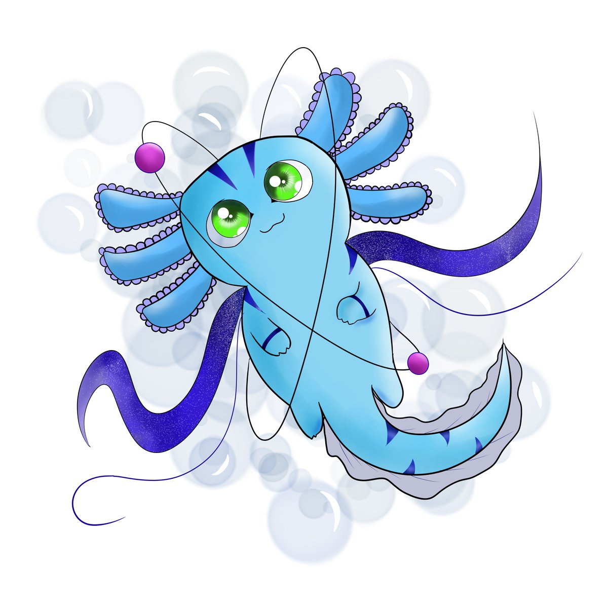 Evening sale! sold to @crypticism88 thank you so much! I glad you like him! The Alien axolotl will be forever your journey!

#NFTCommunity 
#NFTs 
#cute_axolotls