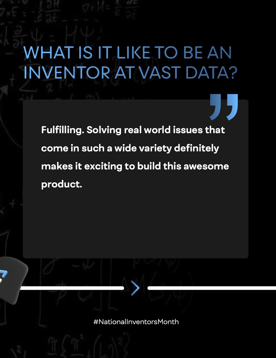 VAST_Data's tweet photo. According to VP of Core #Engineering Avi Goren, “the hardest challenge is often the most fulfilling.”

That is why he is the brains behind the logic supporting many VAST features and it’s why his innovation will never quit. #NationalInventorsMonth https://t.co/4OZioesrxi