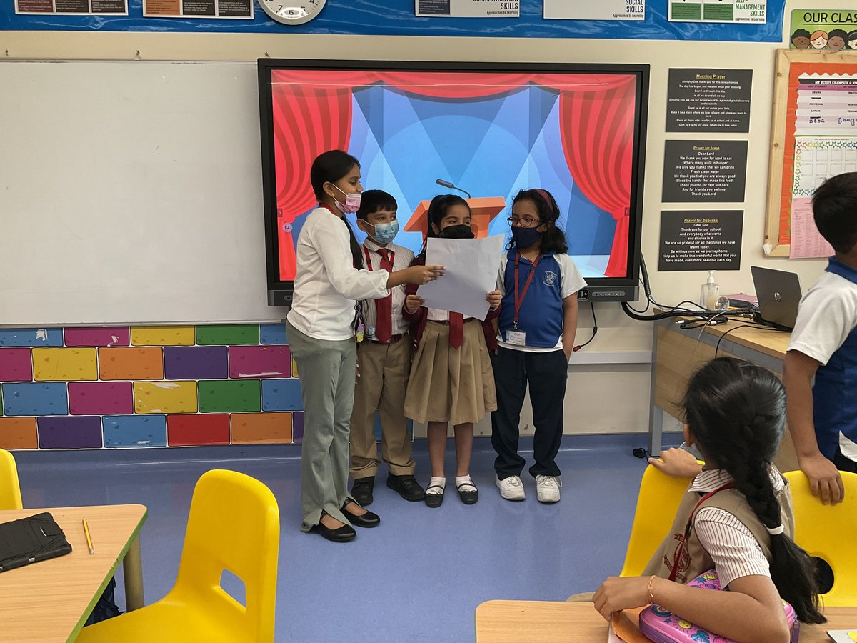 MainiKiara's tweet photo. Today in public speaking pact, we did the easy and the hardest tongue twisters ! It was so funny to learn.. Special Thanks to Ms. Cleta, Ms. Rianne and Ms. Divya. 

@NmsPact @Cleta1690 @rianne_selwyn @divya_joyce @Neema08712112 @vaishnavi_bokka. https://t.co/RsCYf3VC9H