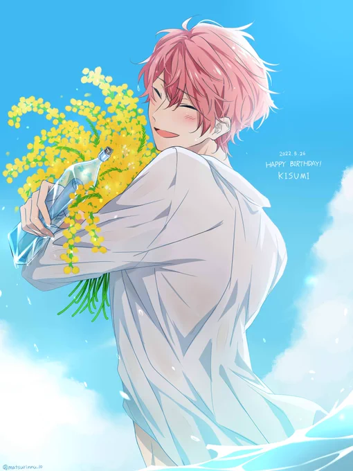 キスミーくんお誕生日おめでとう～～!🎉✨
#鴫野貴澄生誕祭2022 