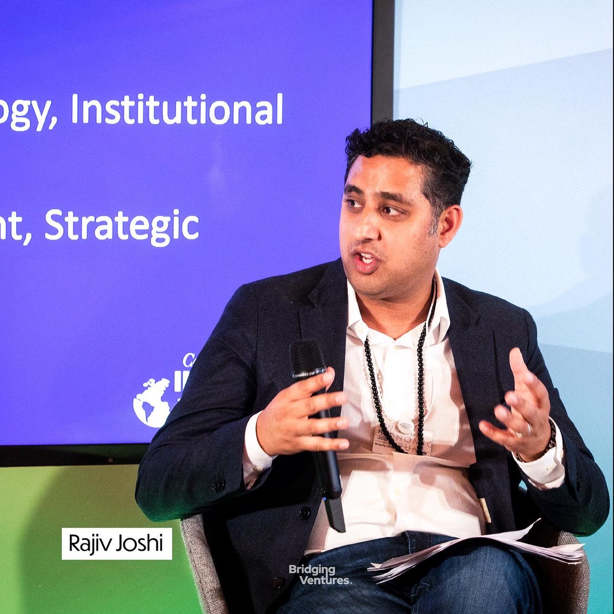 We are thrilled to have our CEO, <a href="/RajivSJoshi/">Rajiv Joshi</a>, at the <a href="/wef/">World Economic Forum</a> in #Davos, together with <a href="/columbiaclimate/">Columbia Climate School</a> discussing how to urgently reach SDGs and just economic transitions.

#WorldEconomicForum2022