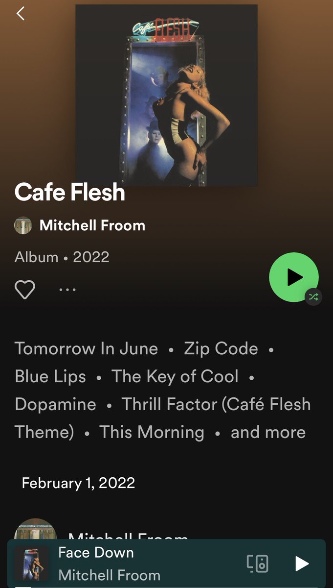 FunCityEdition's tweet photo. The #CafeFlesh #soundtrack has been officially digitally distributed for the first time. #MitchellFroom #TheKeyofCool #cultmovie #80s #1982 #JerryStahl #StephenSayadian https://t.co/7bEJh0ec52