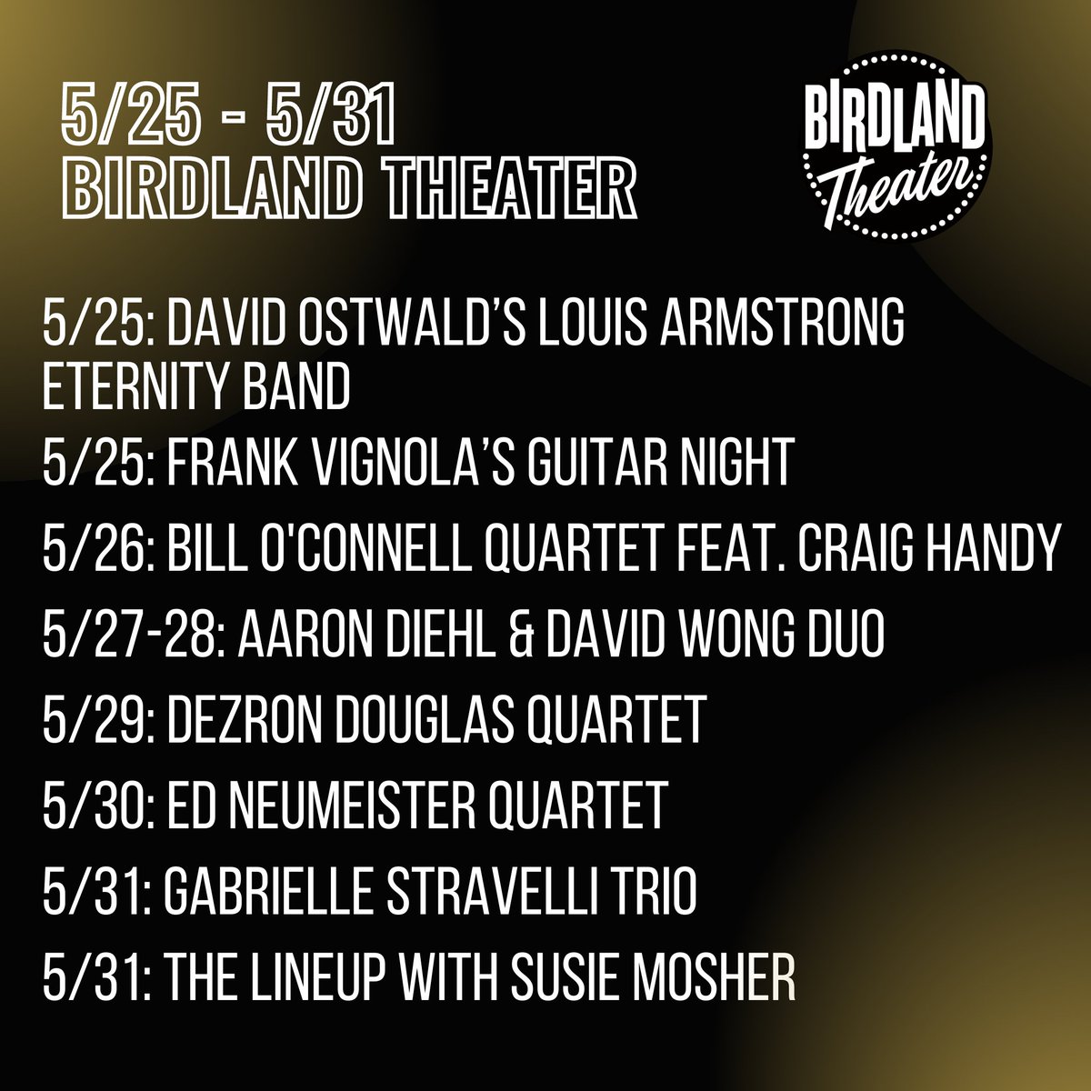 Birdland Jazz Club and Theater tweet media