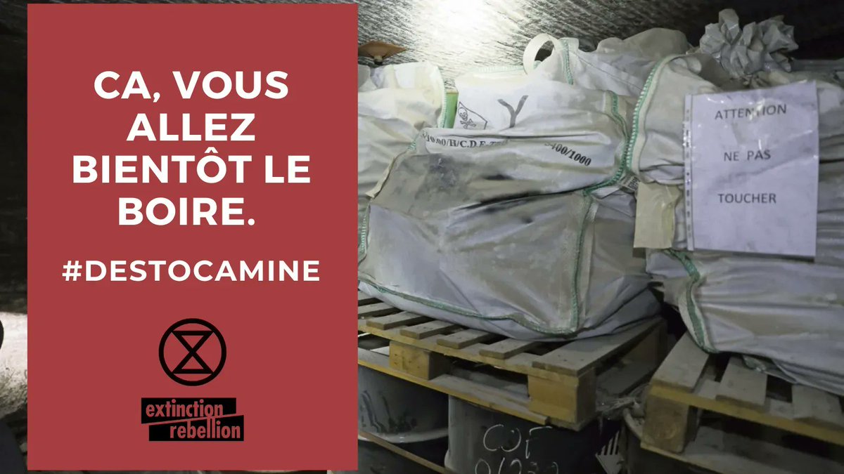 xrSchweiz's tweet photo. @EmmanuelMacron begräbt die Diskussion genau so wie den Giftmüll im Elsass.
#ExtincitionRebellion fordert den sofortigen Stopp der Giftmülldeponie und die sichere Entsorgung der vorhandenen Abfälle.
#destocamine #stocamine
Please share and retweet immediately. https://t.co/lKgr7nYT3T