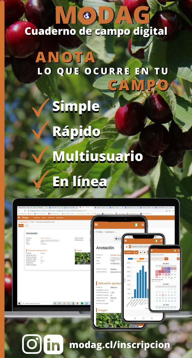 cet_thinkagro's tweet photo. 💬 Hoy | 🔜16:30 | Vía youtube 🔴
📶📗Participa del webinar – “Thinkagro En Línea“
Ciclo 1, Cuadernos de Campo Inteligentes con @agrosmartchile #modag #agri
Conéctate 🔗https://t.co/8YG1SzBgml
@fpymemaule @Corfo
.
.
#tecnología #agro #agroindustria https://t.co/7tXkxqJz9s