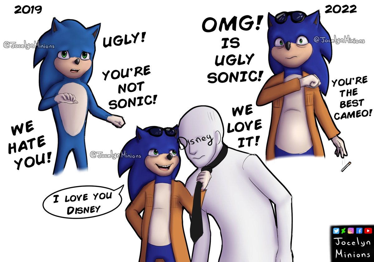 COMMSS OPEN) JocelynMinions on X: Sonic Movie 3? We still don't