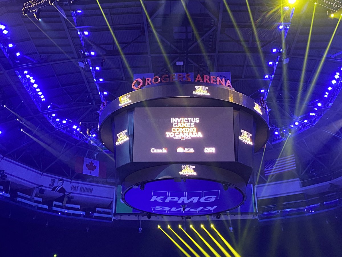 The 1st hybrid #invictusgames coming to Vancouver Whistler in 2025! Inspiring to see and hear from competitors at the launch event. Congrats to all for making this a reality! Sport can make a difference. <a href="/WeAreInvictus/">Invictus Games Foundation 💛🖤</a> <a href="/melaniejmark/">Melanie Mark Hli Haykwhl Ẃii Xsgaak</a>