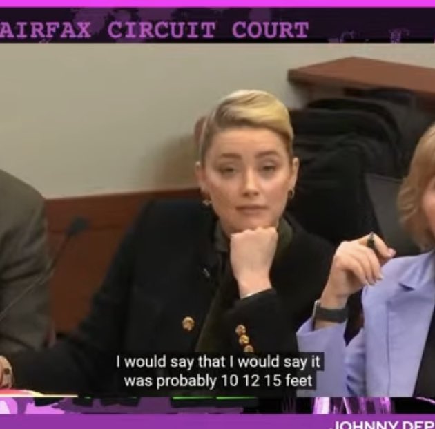StevieJRaw's tweet photo. Holy crap! Look how much this sociopathic show pony is enjoying Johnny describe when she threw the bottle at him 😡

Keep going JD, you are armed with the truth!!

#JusticeForJohnnyDepp #JohnnyDeppVsAmberHeard #AmberHeardlsAnAbuser https://t.co/7YTbkTV0Bg