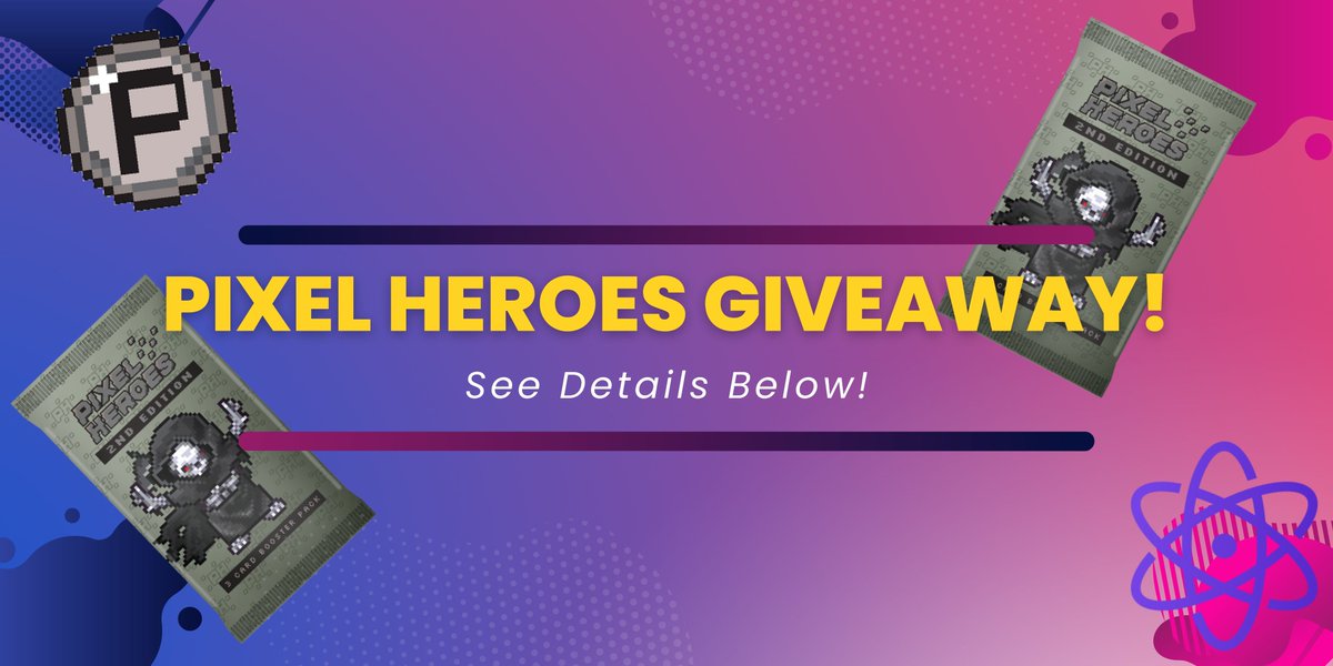 PixelHeroes1's tweet photo. Honored to be one of the first to try out the new @bountyblok #contest tool on Proton! Check out our contest starting in about 30 minutes!

https://t.co/DgkPUjQXuL https://t.co/W7WjePZKDP