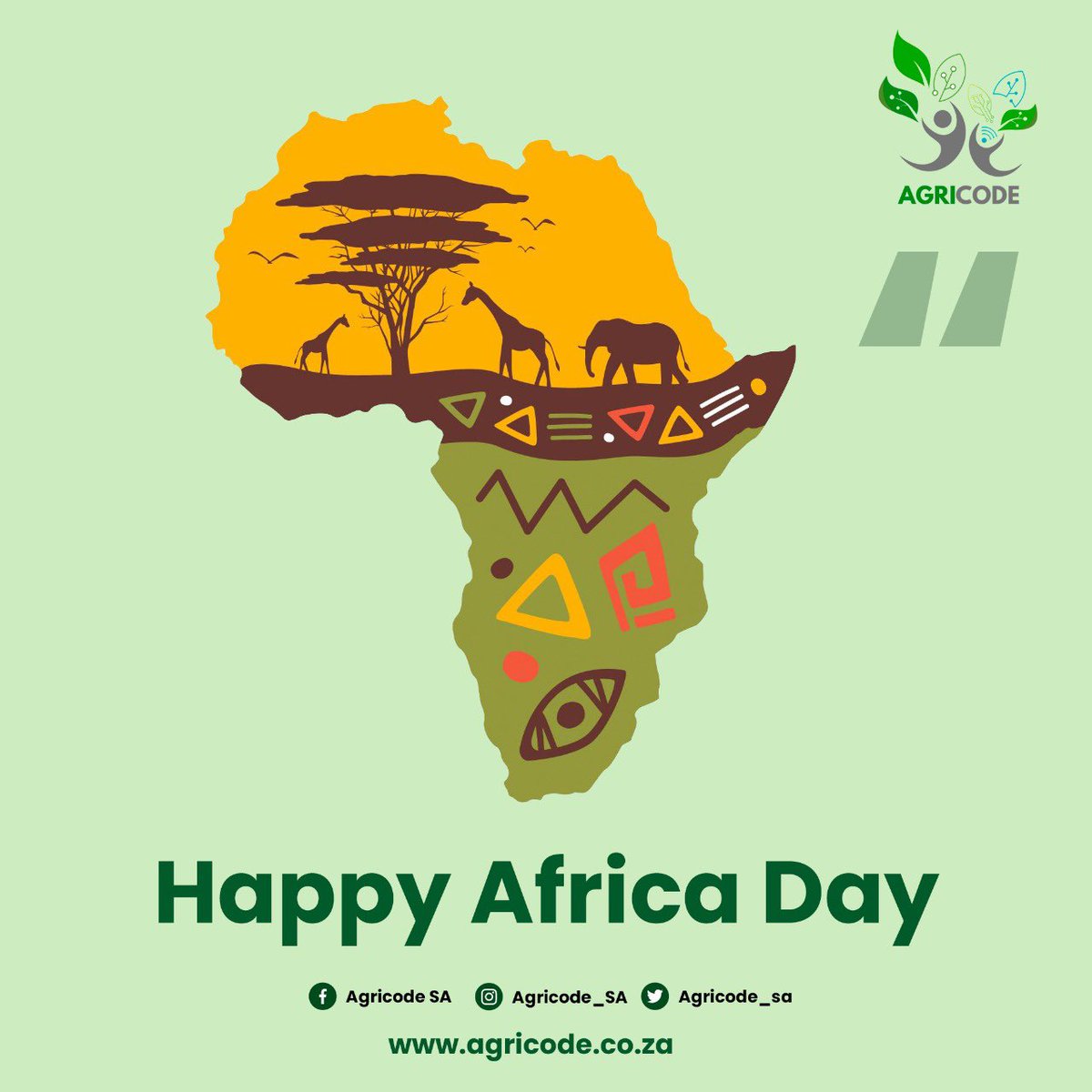 Agricode_SA's tweet photo. As we celebrate Africa day, celebrate the knowledge and skills passed on to grow our lands🚜

#farming #Farmers #FarmLife #FarmWithUs https://t.co/6jjde96l1d
