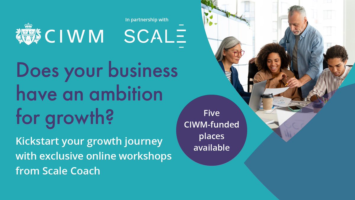 We have an exclusive opportunity for our members to kickstart their business growth! We’re funding places for five leadership teams to join online workshops with our partner, Scale Coach. If you’re an SME with ambitions for growth, apply here by 10 June! bit.ly/3NtXVbX