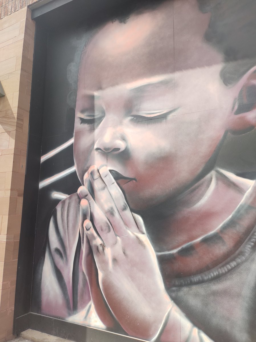 In Paint We Trust is an art installation funded by City of Culture Trust and run by <a href="/StreetArtStrat/">streetartstrategy</a> that celebrates the stories of Coventry through art in everyday spaces. Their latest piece is being created at our Bishop Gate accommodation on Tower Street! #UKCityOfCulture2021